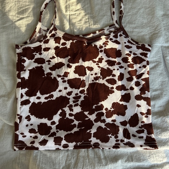 Cow print tank - Picture 2 of 3